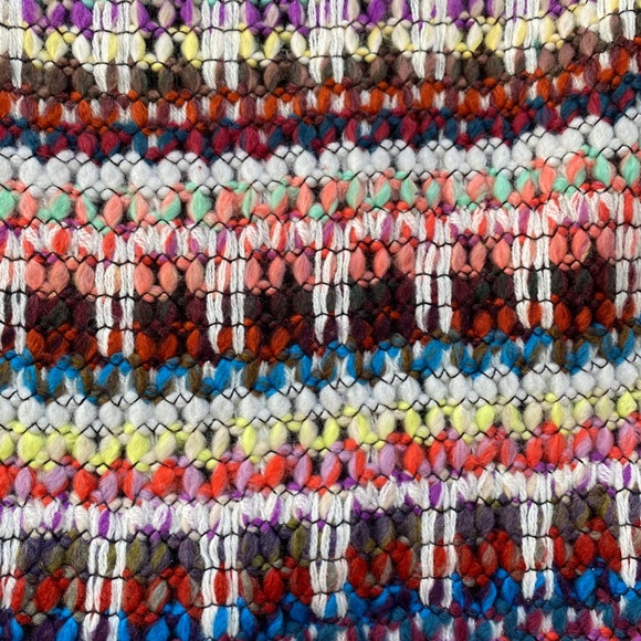 Lovely boho Anthropologie rainbow woven cardigan-jacket - by dRA Los Angeles - Picture 6 of 8